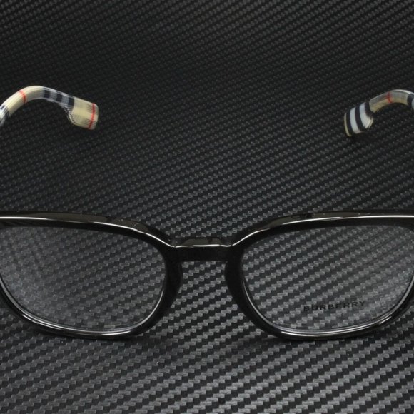 Burberry Men's Black Demo Eyeglasses! - Picture 2 of 5